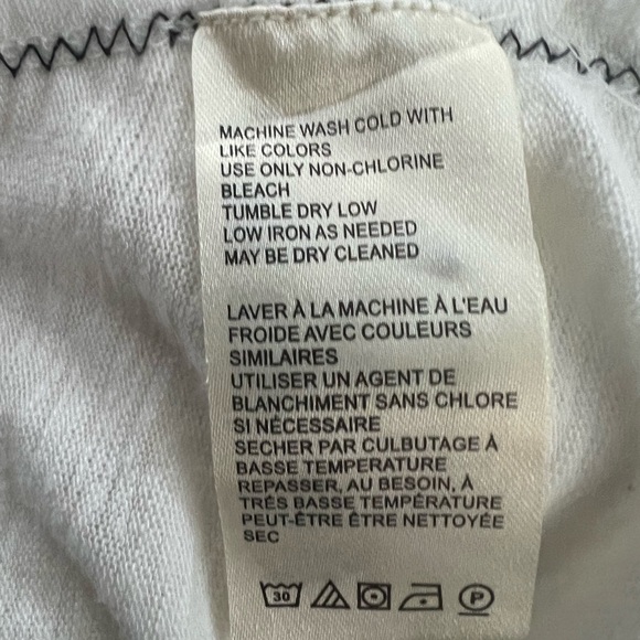 Free People Cream Smocked Boho Blouse XS Embroidered Swing Top Sleeveless - Picture 9 of 12